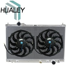 Aluminum Radiator+fan For LEXUS IS F USE20R 5.0L 8Cyl MT/AT 9/2007-4/2013 2009