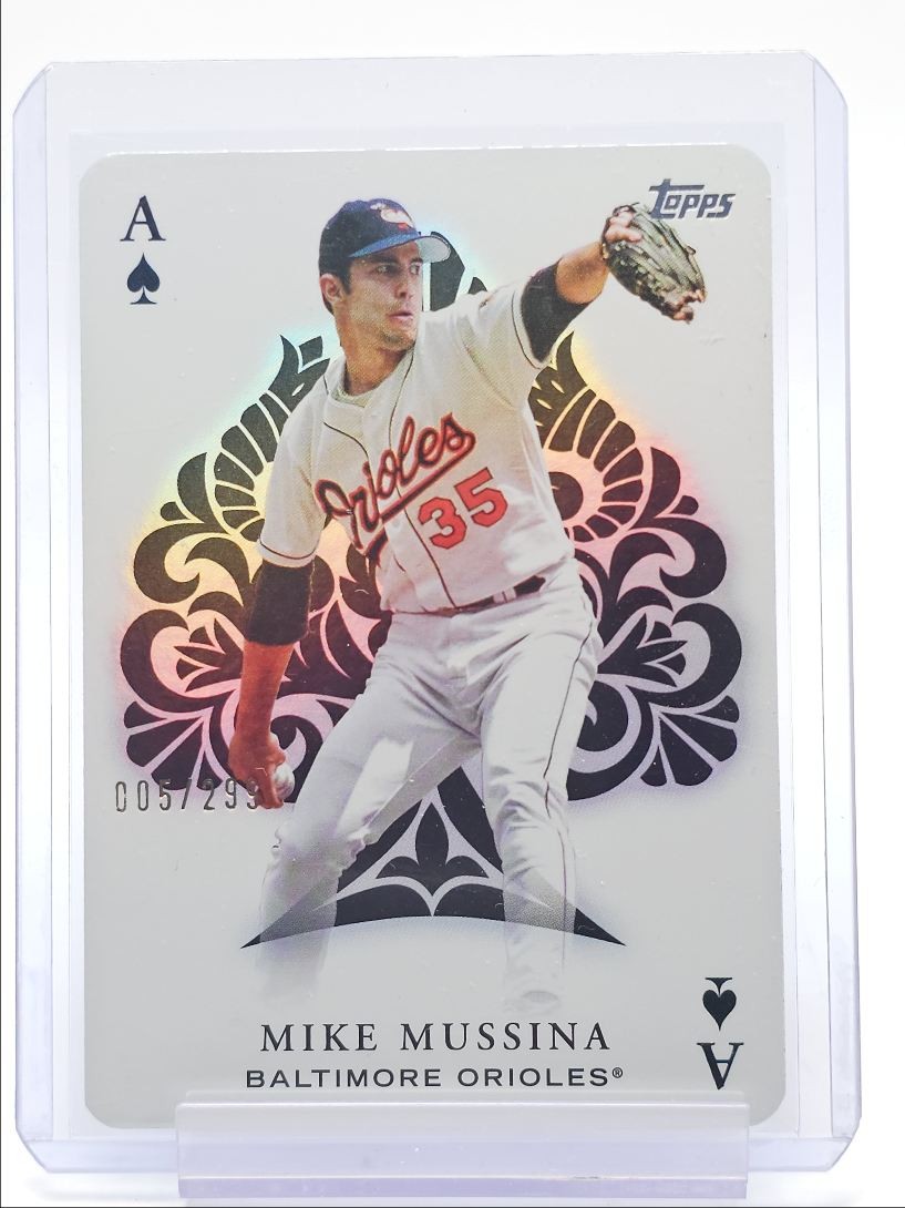 MIKE MUSSINA 2023 TOPPS SERIES 2 ALL ACES BLACK ORIOLES /299 Q0588