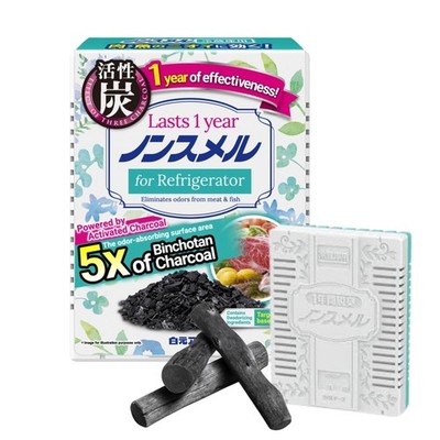 NONSMEL ノンスメル Refrigerator Deodorizer, Charco
