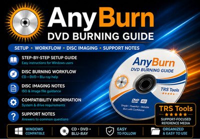 AnyBurn DVD Burning Setup Guide USB Media Disc Imaging & Support Notes