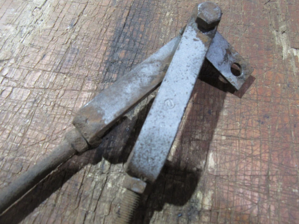 Chevrolet Stileline Belair 1949-1954 palanca de freno de estacionamiento varilla de acoplamiento piezas Foto 3 de 4