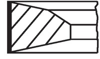 Mahle 005 23 N2 Kolbenringsatz FüR Freightliner, MERCEDES-BENZ