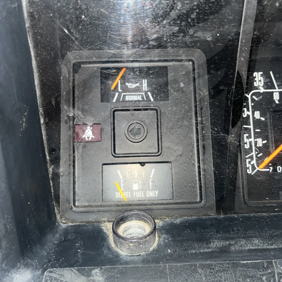 Ford Econoline 75-91 diésel! Velocímetro de panel de calibre de tablero de furgoneta E150 E250 E350 Foto 3 de 4