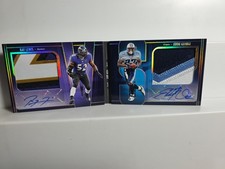 2025 Panini Silhouette VS 1On1 Booklet Auto Ray Lewis Eddie George 4/25 #VS-RLEG