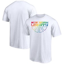 Unisex White New York Liberty Team Pride Wordmark T-Shirt
