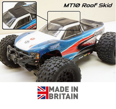 Dachträger Skid Plate / Slider Upgrade für Team Associated Rival MT10 LKW