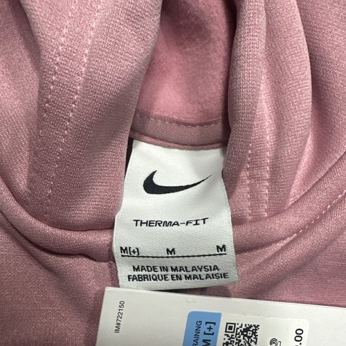Girls Nike Zip Up Hoodie - Size Medium - Pink DX1959-698 - Picture 6 of 10