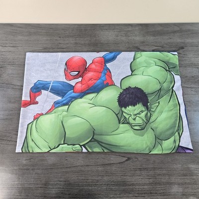 Marvel Spiderman Hulk Captain America Star Lord Marvel Comics Pillow Case