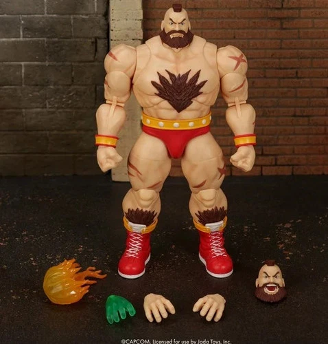 Jada Toys Ultra Street Fighter II Zangief Action Figure - product listing photo