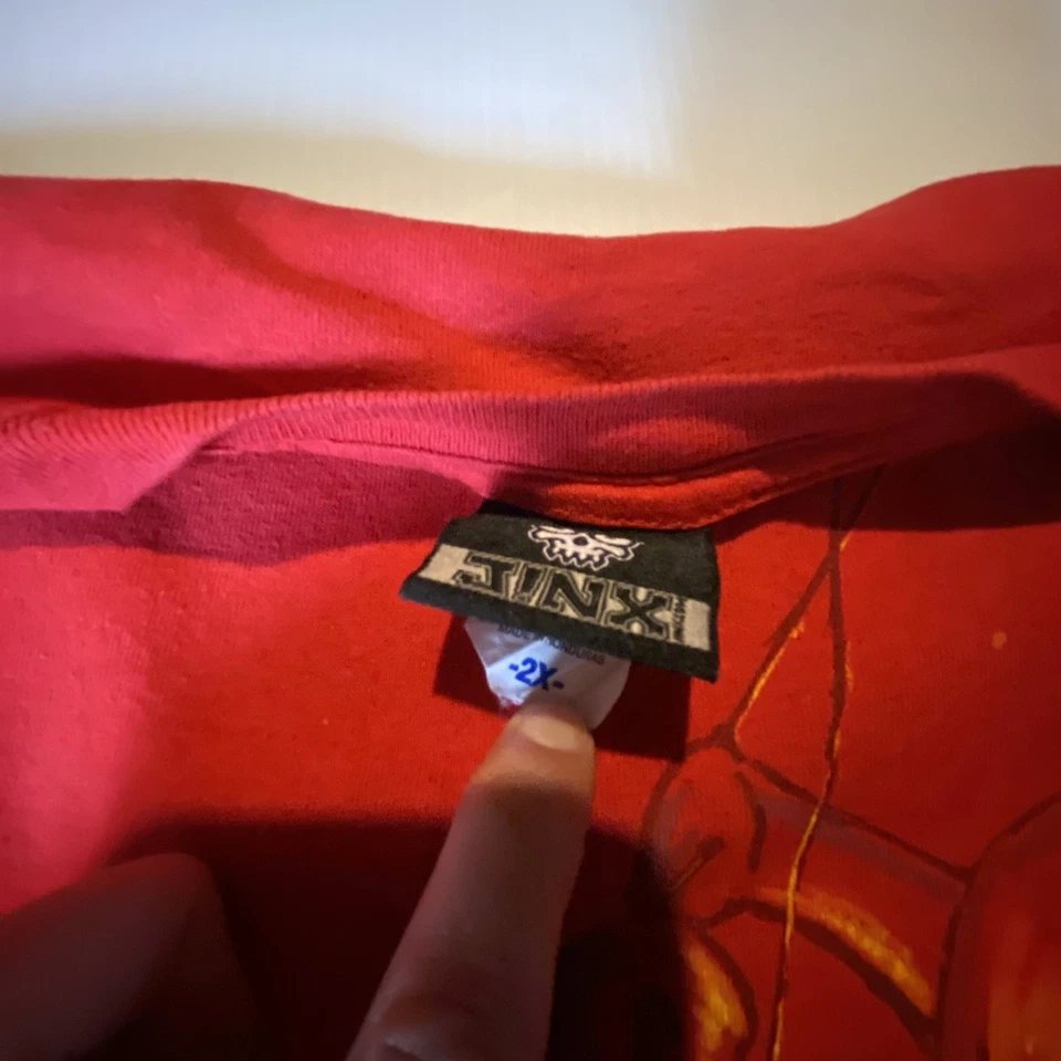 Rare Vintage JINX Puppet Master Big Print Gamer Shirt Sz XXL World of Warcraft - Image 4 of 4