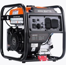 Portable Gas Power Generator 4000Watt 4Stroke 208cc Engine Gas Powered Generator