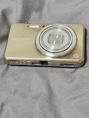 Sony Cyber-shot DSC-WX170 Gold 10x Zoom Digital Camera Tested Condition
