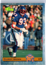 1993 Classic Draft Picks Football # 1 - 100 - Pick Your Card!