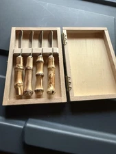 Jean Dubost Cheese Spreading Knives Set Of Four 