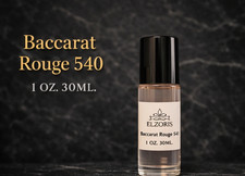 Baccarat Rouge 540 Oil   1 OZ 30mL   Perfume Oil Unisex Long Lasting Fragrance