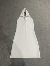 PrettyLittleThing white womens sleeveless dress size 8