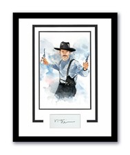 Tombstone Val Kilmer Autograph Signed 11x14 Framed Photo Doc Holliday ACOA