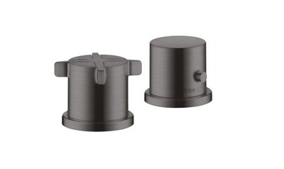 Hansgrohe 2-hole thermostat Axor Citterio E 36412340 Brushed Black Chrome