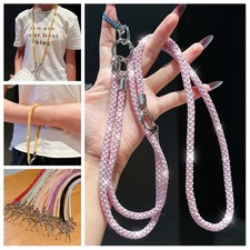 Universal Thick Rope Candy Color Phone Lanyard 3-in-1 Phone Anti-Theft Strap