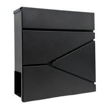 Image of Letterbox mailbox mailbox mailbox letterbox mailbox with newspaper compartment