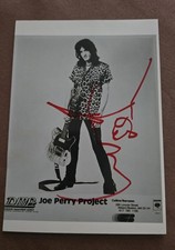JOE PERRY signed Autogramm In Person 10x15 cm  ACOA HOLLYWOOD VAMPIRES