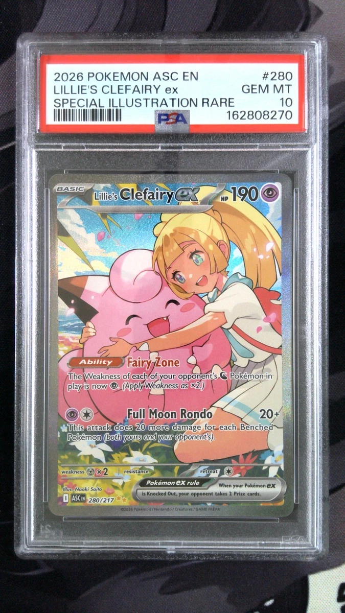 Lillie's Clefairy Ex Pokémon TCG Cards for sale | eBay