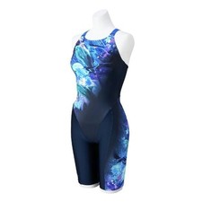 Mizuno STROKE ONE One-Piece Swimsuit for Women Navy/BlueNEW