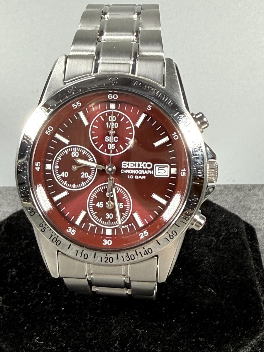 Seiko 7T92-0DW0 | 39mm Case | Quartz Chronograph | Mint condition