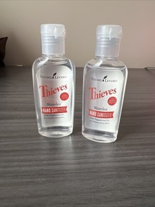 2 New Sealed Young Loving Thieves Waterless Hand Sanitizer 1 oz Travel Size