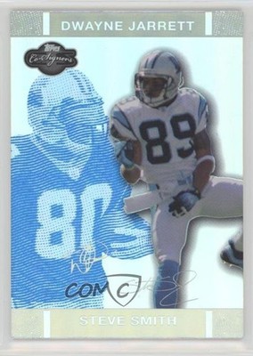 2007 Co-Signers Blue Changing Faces Hyper Silver 32/99 Steve Smith Rookie RC 0q3