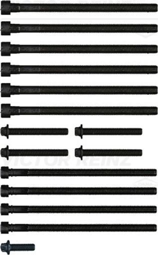 Fits REINZ USZCZELKI 14-10010-01 BOLT KIT, CYLINDER HEAD