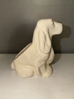 Vintage 1950 Shawnee Cameron Clay Cocker Spaniel Ceramic Planter Pottery 6.5”MCM