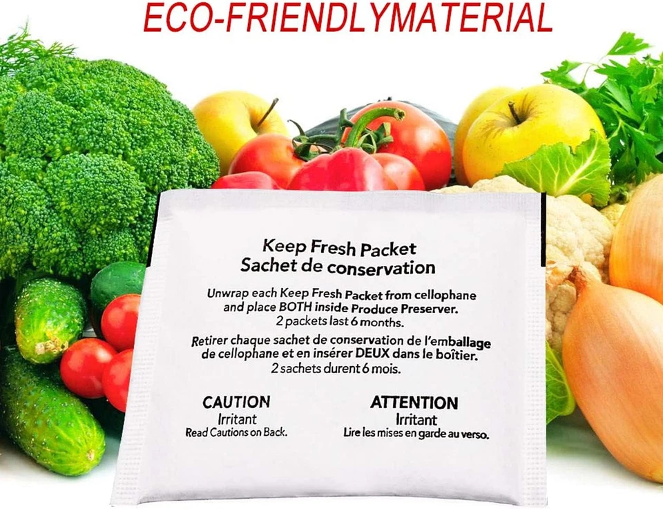 Conservador de productos para refrigerador W10346771A (10 paquetes - paquete de 5 incluido) de Prime& Foto 3 de 4
