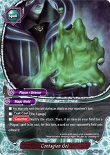 Buddyfight TCG card X-CBT-B/0051EN C Contagion Gel Driven to Disorder