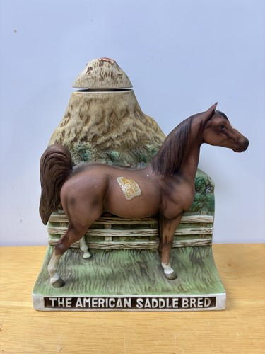 Vintage Grenadier American Saddle Bred Horse 1978 Decanter Empty