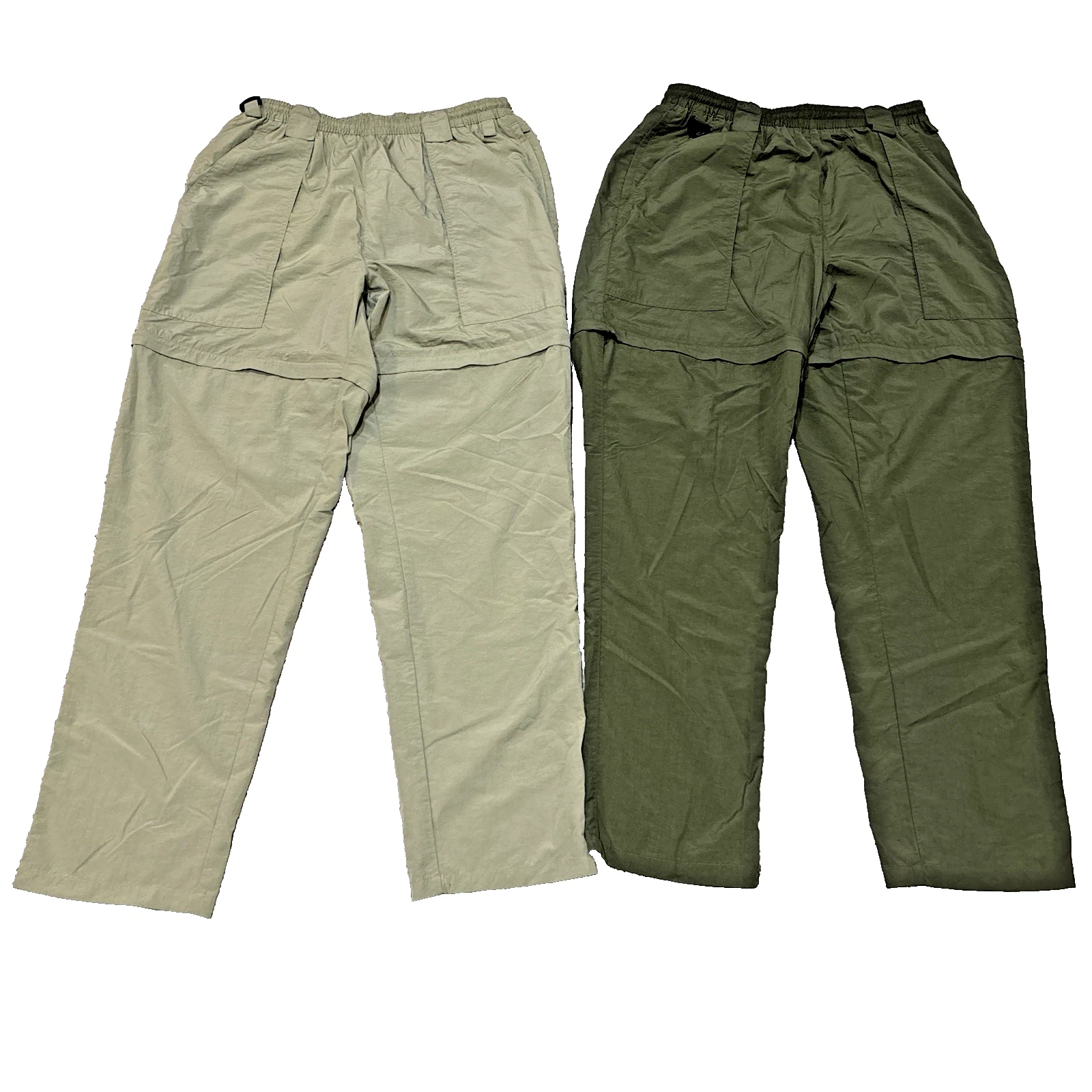 World Wide Sportsman Convertible Two (2) Pants Mens Large 34" Cargo Outdoor Hike
