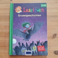Kinderbuch Schulbuch Leselöwen Gruselgeschichten Lese Stufe 4