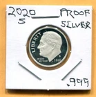 Gem 2020-S Proof Cameo (.999) Silver Roosevelt Dime - Free Shipping