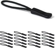20PCS Fluorescent Zipper Pulls Replacement for Luggage Backpack Jacket Bags