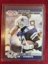 1990 Pro Set - Draft Emmitt Smith #685 (RC)