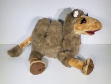 HTF VTG 1981 Monkey Merchant CAMEL Hand Puppet USA Plush Toy Mary Johnson 24"EUC