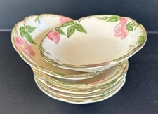 Franciscan Desert Rose Dessert Sauce Bowls 5 1/4" Set Of 6 TV Screen Backstamp