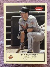 2005 Fleer Tradition B.J. Surhoff #103 Baltimore Orioles