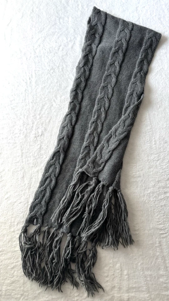 Bufanda Outdoor Research Lana Alpaca Mezcla Acrílica Gris 11"x66" Foto 2 de 4