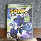 SEGA Sonic Unleashed Platinum Hits Manual Included - Microsoft Xbox 360