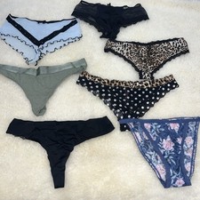 Vintage Lote7 Pink/victoria Secrets  Mic Pantis #1988