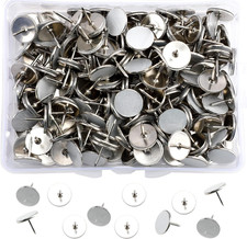 200 PCS Reflective Tacks Trail Marking Tacks Hunting Reflective Tack Metal Mark