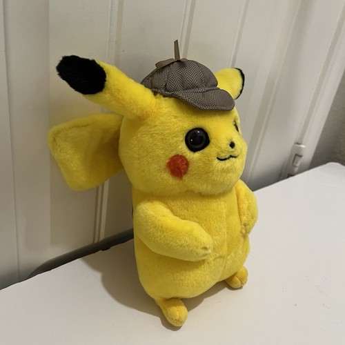 Pokemon Detektiv Pikachu Film Plüschtier Stofftier WCT 2019 9 Zoll Wicked Cool Toys - Bild 4 von 11