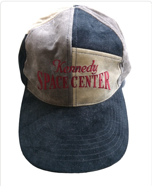 Vintage 90s Kennedy Space Center Strap Back Cap