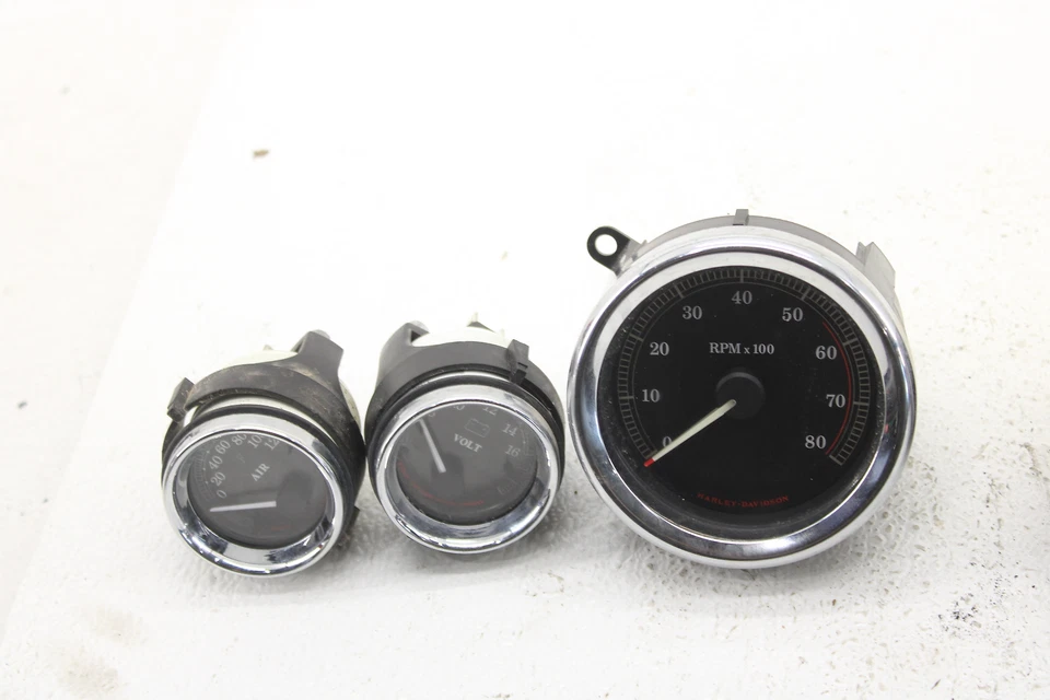 2009 Harley Davidson Electra Glide Ultra Classic Flhtcu Speedometer Oil Voltgae - Image 2 of 4